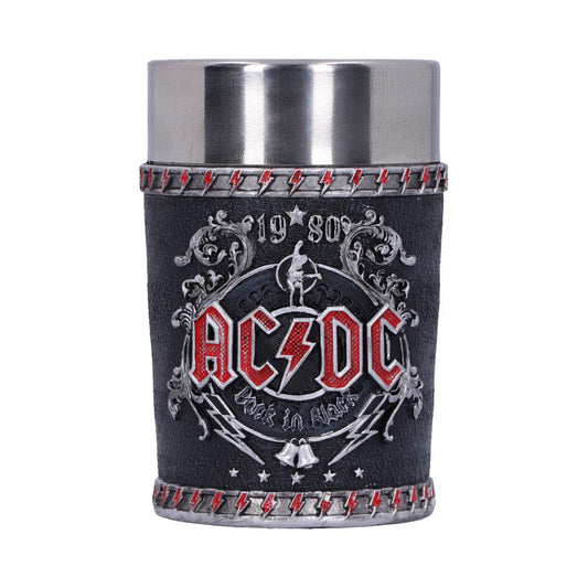 ACDC Back in Black Shot Glass 8.5cm - Party Seasons