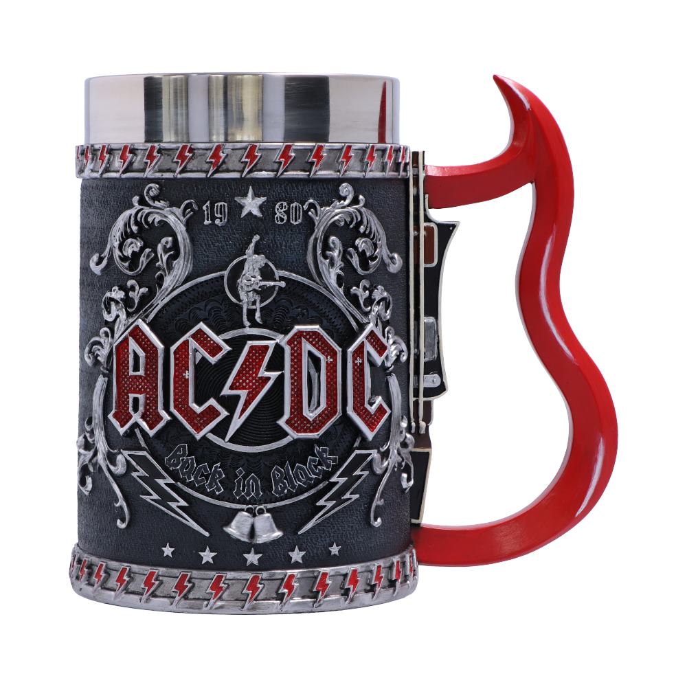 ACDC Back in Black Tankard 16cm - Party Seasons