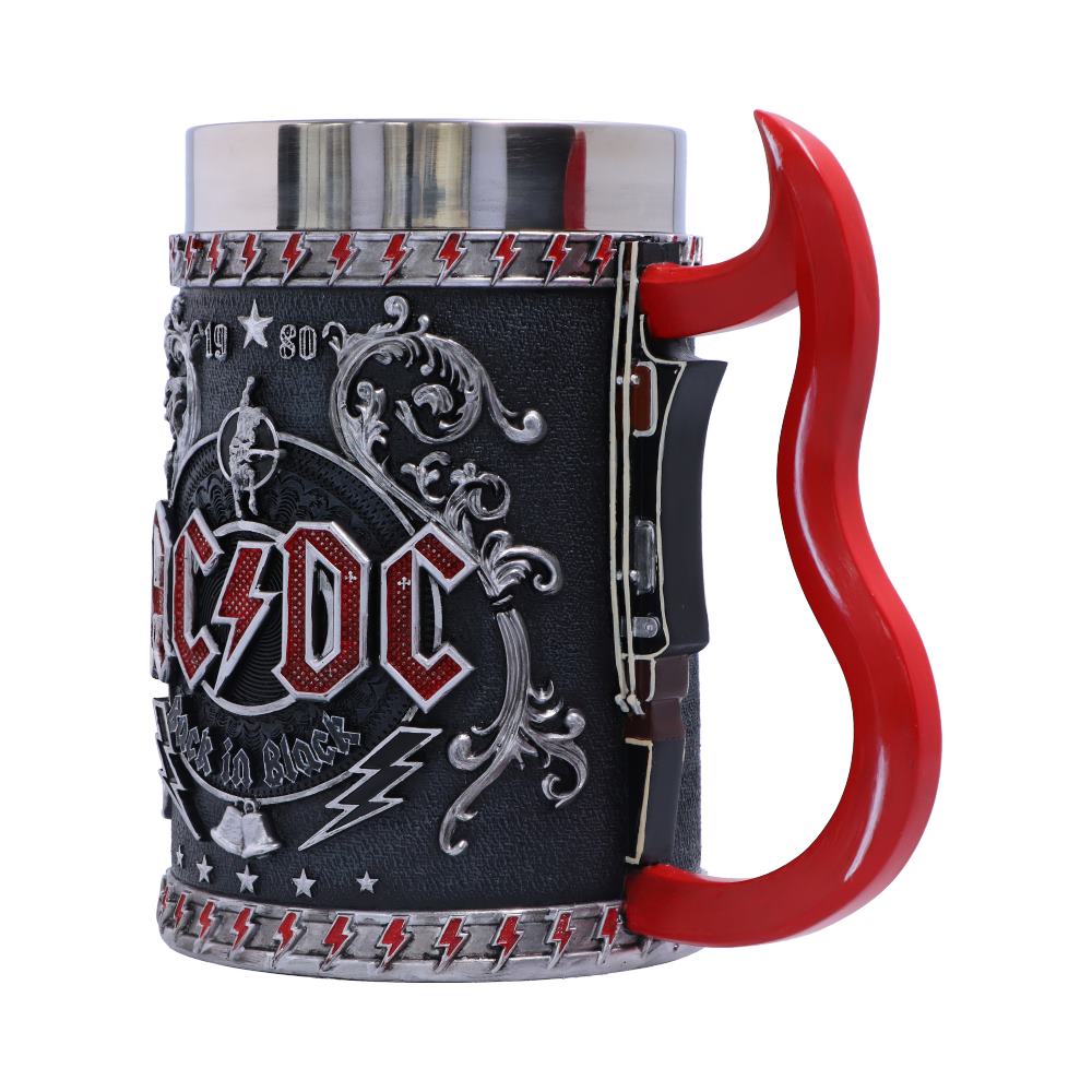 ACDC Back in Black Tankard 16cm - Party Seasons