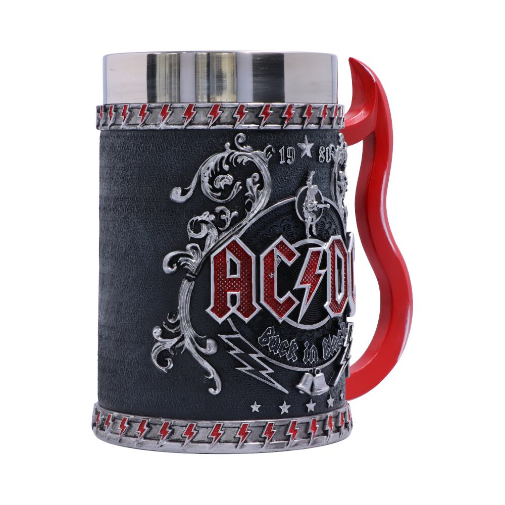 ACDC Back in Black Tankard 16cm - Party Seasons