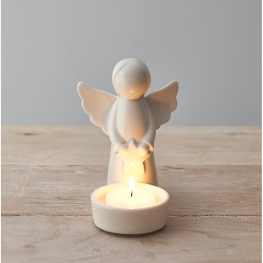 Angel With Candle Holder - Party Seasons