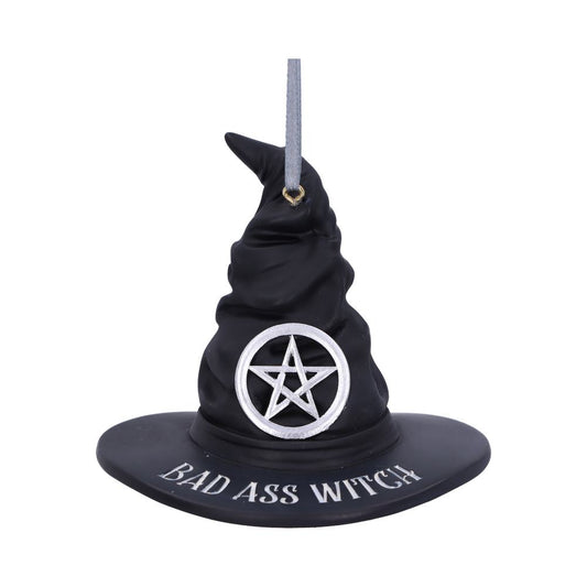 Bad Ass Witch Hanging Ornament 9cm - Party Seasons