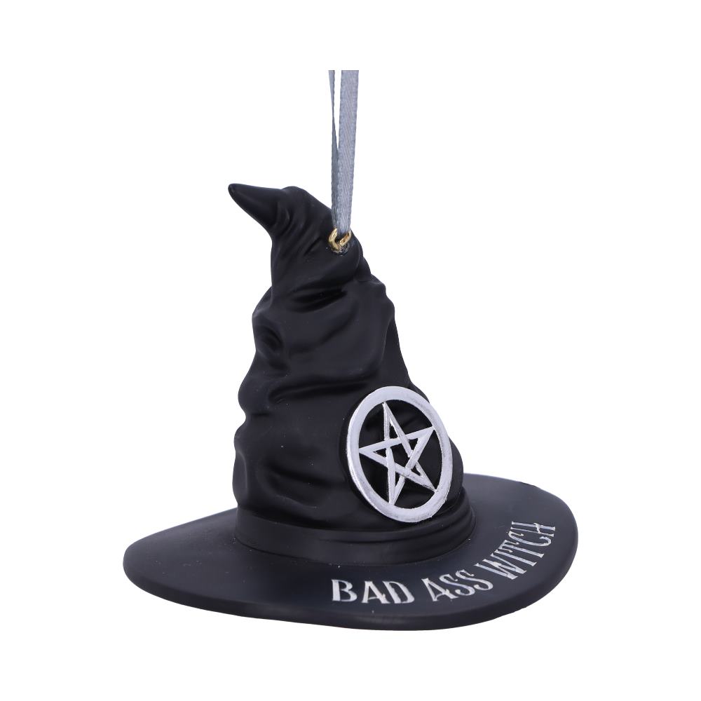 Bad Ass Witch Hanging Ornament 9cm - Party Seasons