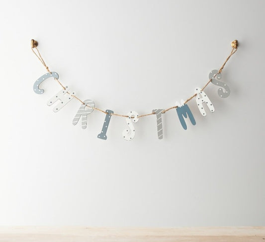 Christmas Garland, White