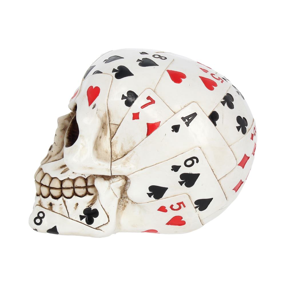 Dead Mans Hand Skull 15cm - Party Seasons