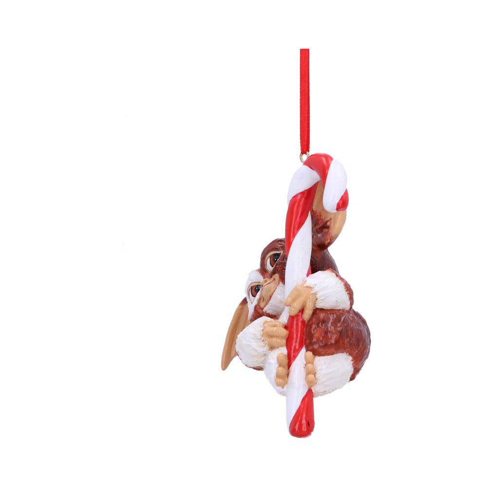 Gremlins Gizmo Candy Cane Hanging Ornament 11cm - Party Seasons