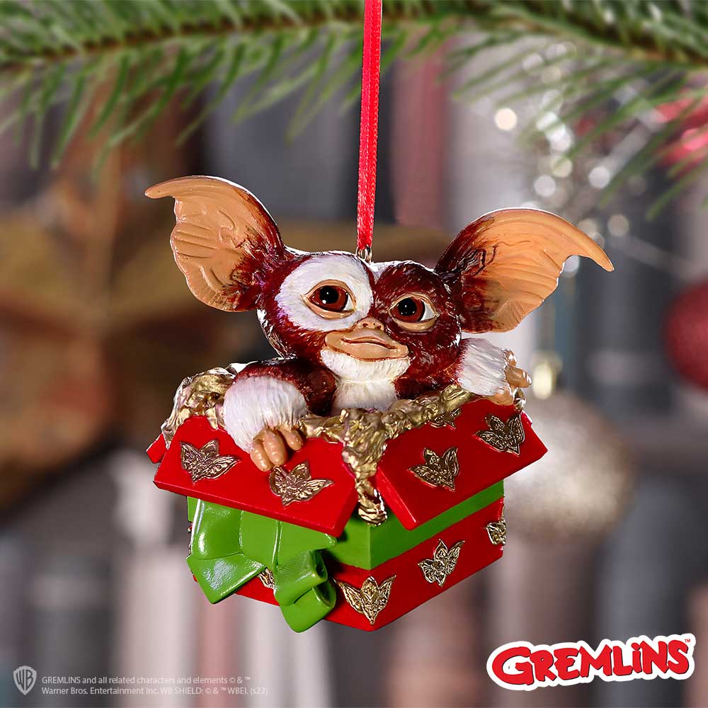 Gremlins Gizmo Gift Hanging Ornament 10cm - Party Seasons