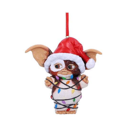 Gremlins Gizmo in Fairy Lights Hanging Ornament - Party Seasons