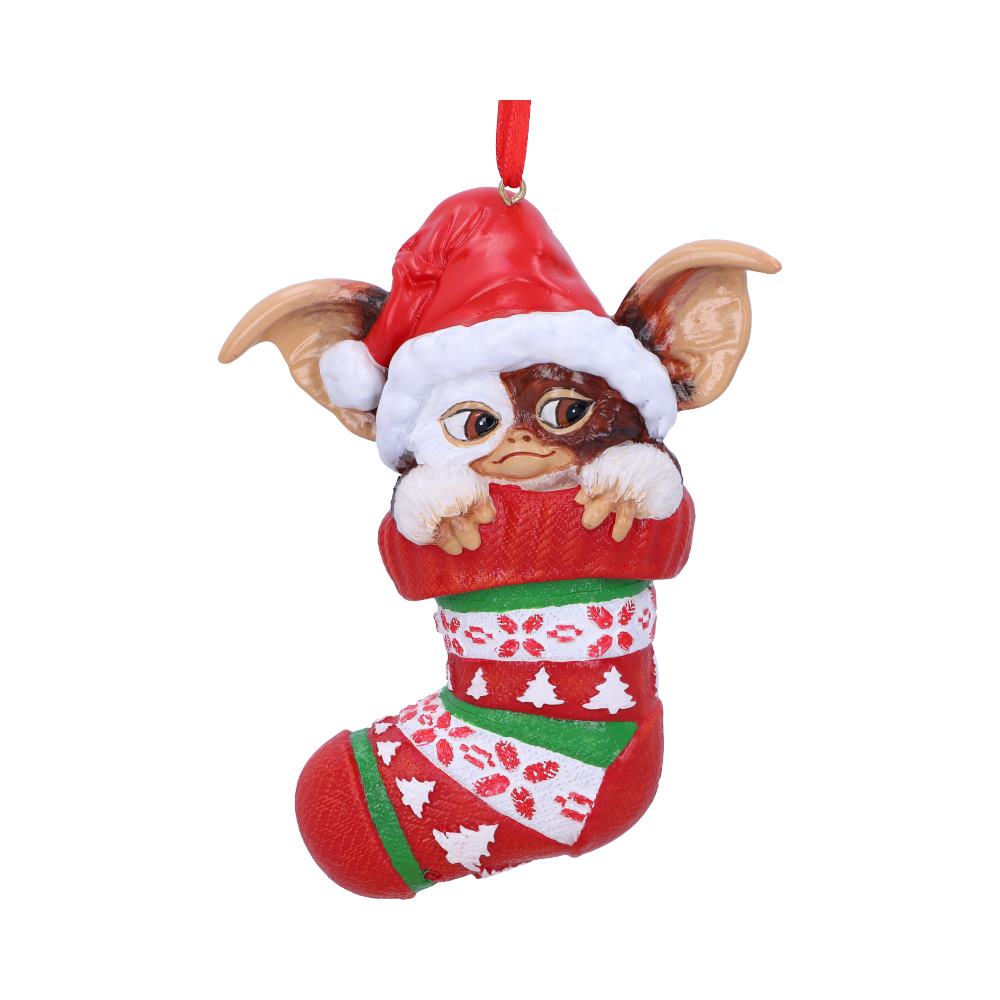 Gremlins Gizmo in Stocking Hanging Ornament 12cm - Party Seasons