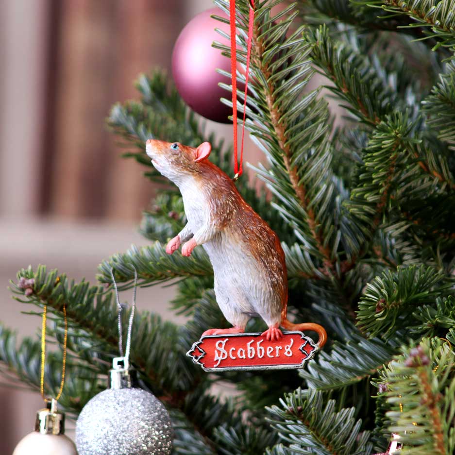 Harry Potter - Scabbers Hanging Ornament 9cm - Party Seasons