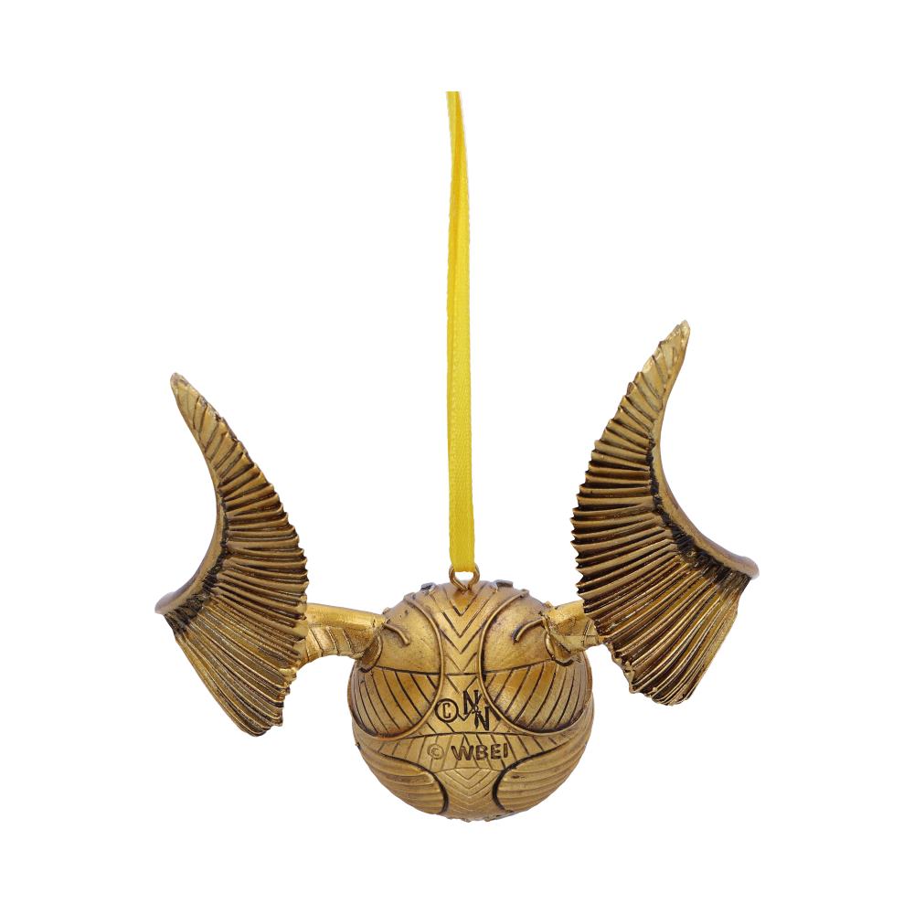 Harry Potter Golden Snitch Hanging Ornament - Party Seasons