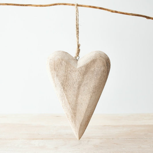 Large Rustic Hanging Heart - Party Seasons